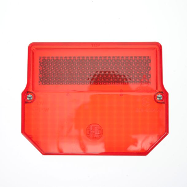 achterlichtkap voor BSL + BSKL, rood - incl. 2 schroeven en afdichtingsschijven