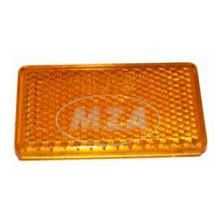 Seitenstrahler - gelb - Abmessung: 61x36mm - selbstklebend