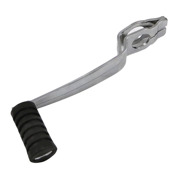 Simson foot shift lever with rubber - chromed - S50