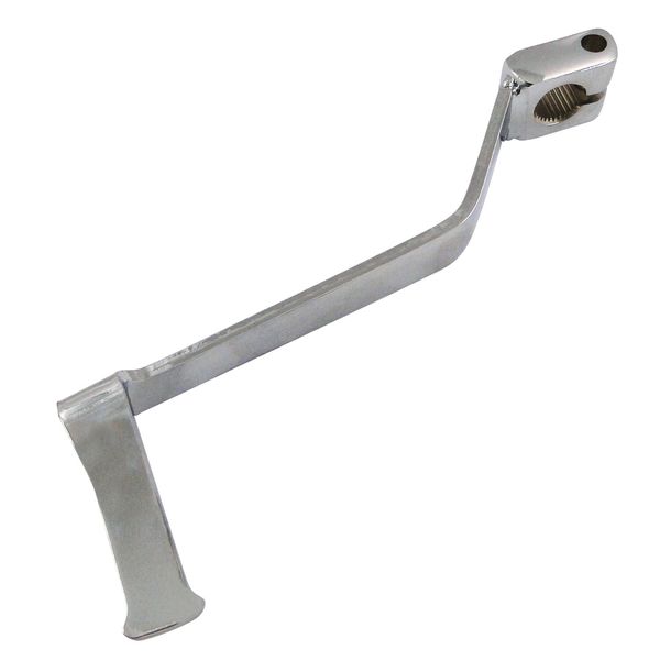 Leva cambio MZ, leva del cambio a pedale - versione lunga (190 mm) - cromata - ETZ250, ETZ251, ETZ301 - TS250, TS250/1