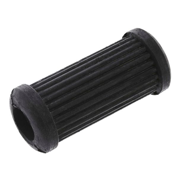 Foot switch and kick start lever rubber - black - longitudinally ribbed - for bird series