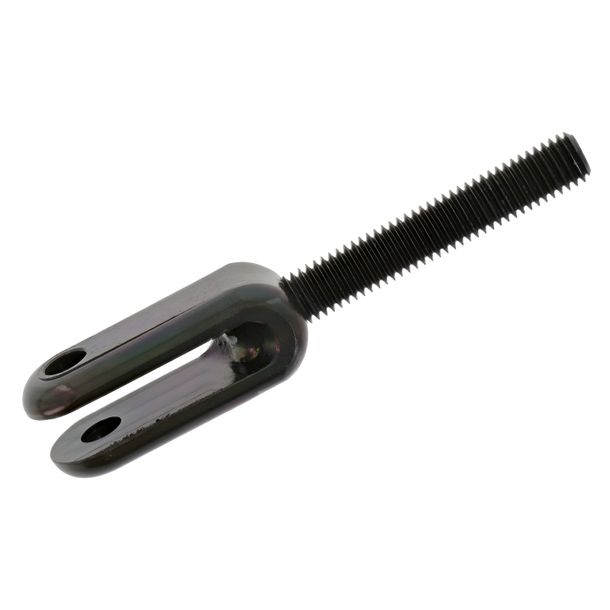 pièce de fourche pour cadre de siège conducteur, zingué noir, convient pour AWO 425T