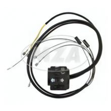 Simson Schalterkombination 8626.19 + 19 / 1 kompl. m. Kabel - 6 + 12 Volt mit Lichthupe - Flachlenker - S51, S70