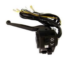 Simson Schalterkombination 8626.19 / 3 kompl. m. Kabel - 6 + 12 Volt mit Lichthupe - Enduro - Hochlenker - S51E, S70E