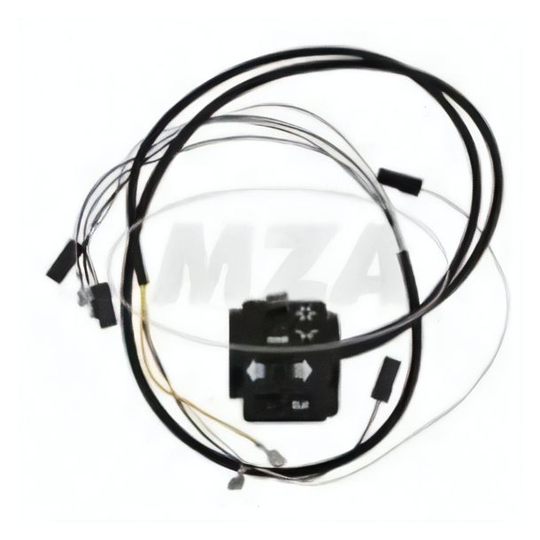 Simson switch combination 8626.19/21 complete w/cable - 12V - without headlight flasher - enduro - high handlebar - S53E, S83E