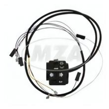 Simson Schalterkombination 8626.19 / 21 kompl. m. Kabel - 12Volt - ohne Lichthupe - Enduro - Hochlenker - S53E, S83E