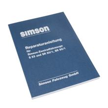 Simson Reparaturanleitung für Zweiradfahrzeuge S53, S83, SR50 / 1, SR80 / 1 - Ausgabe 1989 mit Schaltplänen