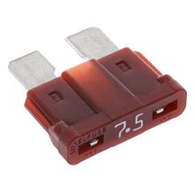 Fusible plat 32 V 7,5 A marron pour voiture - ISO 8820-3