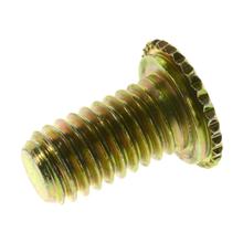 Vite drive-in M6x11 - acciaio, zincata gialla