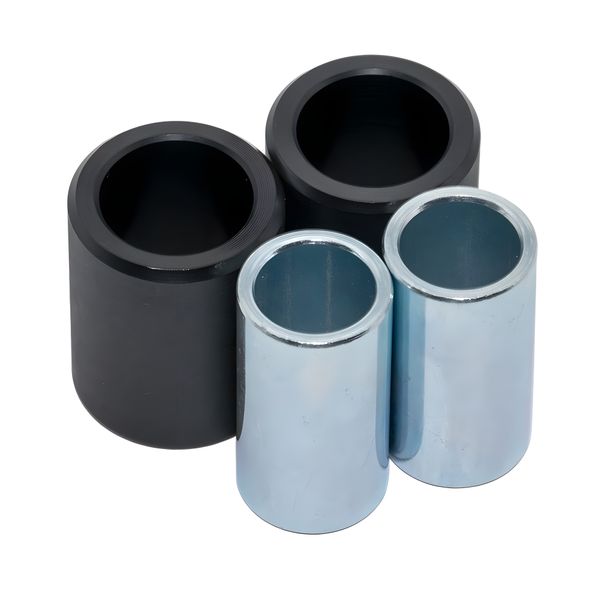 Simson SET 2x Polyamidbuchse + 2x Innenrohr - für Schwinge u. Motorlager - S51, S70, S53, S83