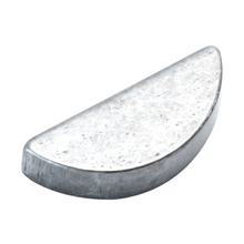Chiave Woodruff, mezza luna - 2.5x3.7-ST (DIN 6888) - perno pedivello+albero di controllo - adatto a EMW R35-3
