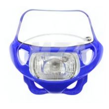 Masque de phare avec phare - bleu - Mokick .050TS, .050SC - 12V 35/35W, avec feu de position