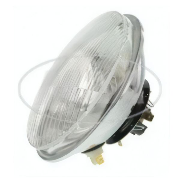 Simson Bilux - Rundscheinwerfereinsatz mit Standlichtfassung, Ø 135 mm - S50, S51, S70