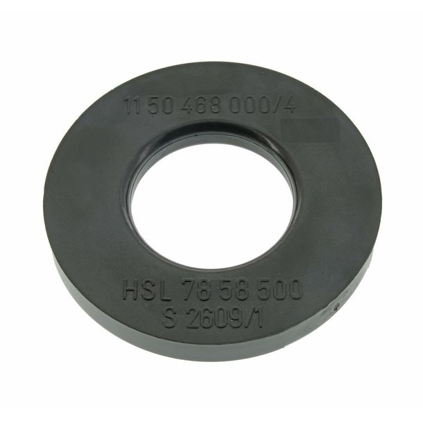 Simson Anschlag f. Motorlager, am Lagergummi - Hartplastscheibe Ø21,5x44x5 mm - SR50, SR80