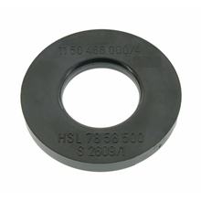 Simson Anschlag f. Motorlager, am Lagergummi - Hartplastscheibe Ø21,5x44x5 mm - SR50, SR80