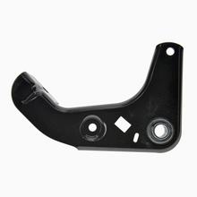 Simson Motorlager komplett - links - schwarz mit Gummibuchse + Innenrohr mit Aufnahme f. Halter Fußbremsschalter - S50, S51, S53, S70, S83