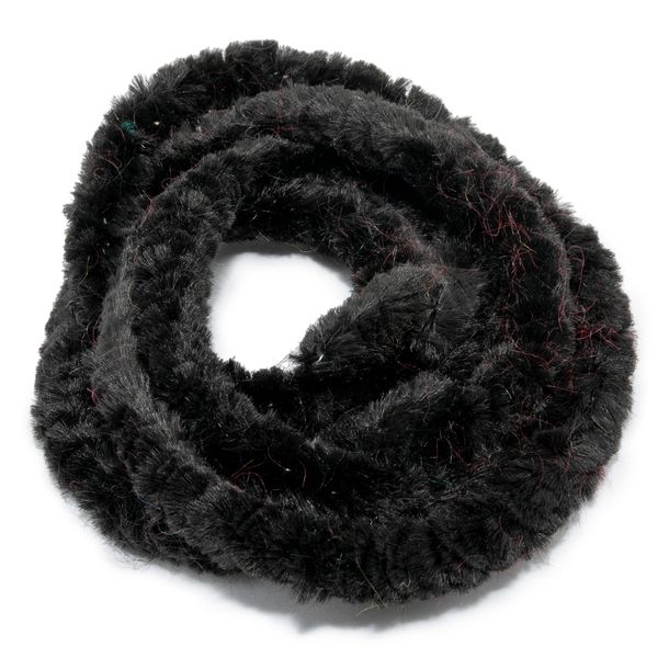 Paire de bagues de nettoyage de moyeu - noires - pour Mokick - moyeu de roue Ø168 mm, longueur 560 mm