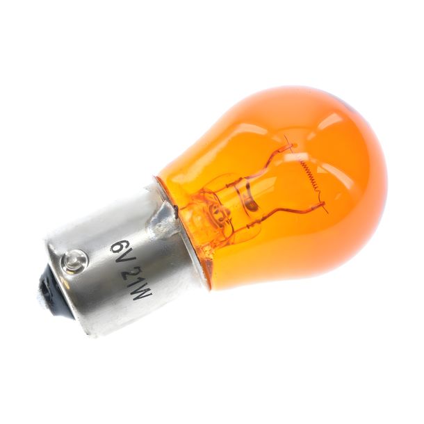 Kugellampe 6V 21W BA15s (orange)