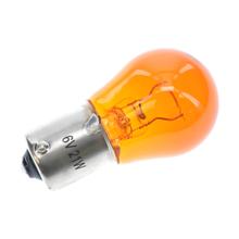 6V 21W BA15s kogellamp (oranje)