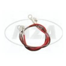 Satz Batteriekabel - rot und braun - 300 mm