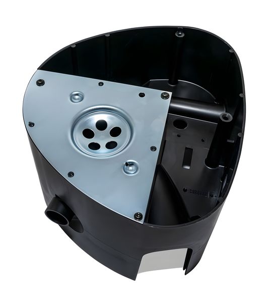 Carcasa parte media con placa de cubierta, caja de aire cubierta lateral de plástico para Simson S53, S83