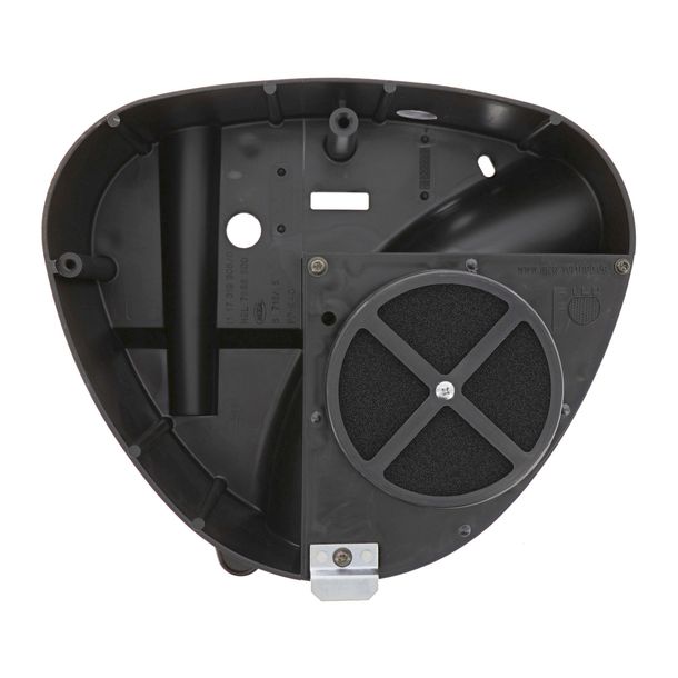 Partie centrale du boîtier - sortie d'air ø 28 mm - y compris FILU - filtre à air de réglage - pour couvercles latéraux métalliques