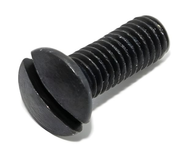 Tornillo cabeza avellanada elevada AM4x12-4.8-A4R (DIN 964) - cincado negro