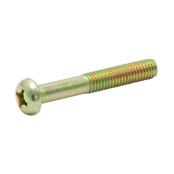 Tornillo cabeza plana BM6x40-4.8-A4G (DIN 7985) - hueco Phillips PH - cincado amarillo