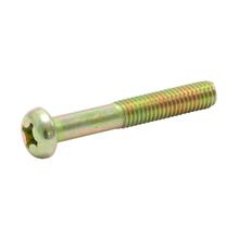 Vis ovale BM6x40-4.8-A4G (DIN 7985) - cruciforme à encastrer Phillips PH - zingué jaune