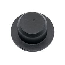 Stopfen, schwarz - z.B. für Metall - Ansauggeräuschdämpfer - KR51, DUO 4 / 1, 4 / 2