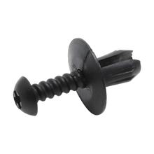 Schraubniet Skiffy 1130002 - schwarzer Kunststoff PA - für 6 mm Lochdurchmesser und 4 - 7 mm Materialstärke