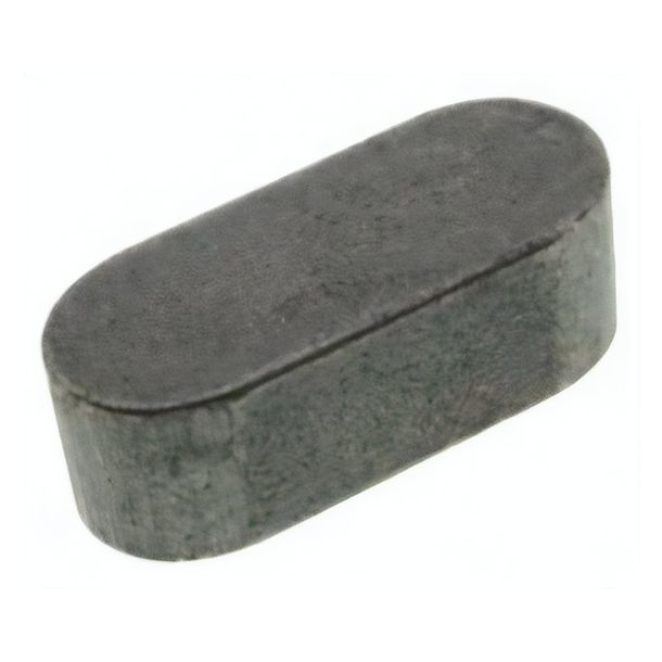 Passfjeder, kil - Form A - 8x7x20 (DIN 6885)