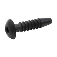 Stopfen, Treibstift - schwarzer Kunststoff - Länge über alles: ca. 42 mm, für ø 6,5 mm Bohrung