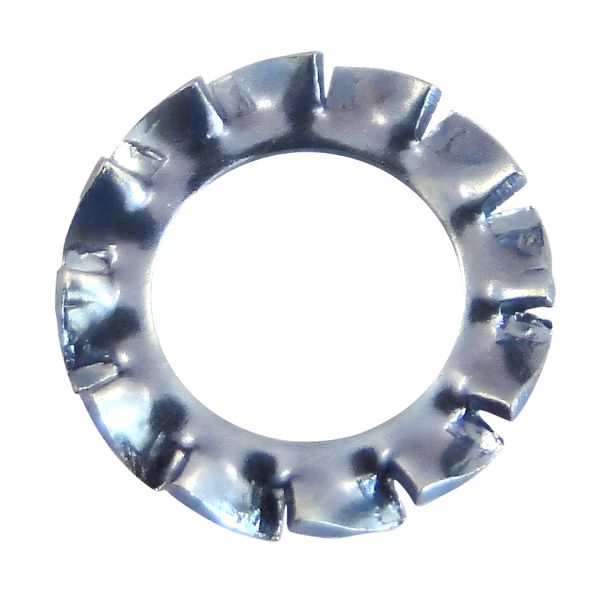 Rondella seghettata A6.4-FST-PHR (DIN 6798) - antiruggine fosfatata - dentellata esterna - 6,4 x 11 - 0,7