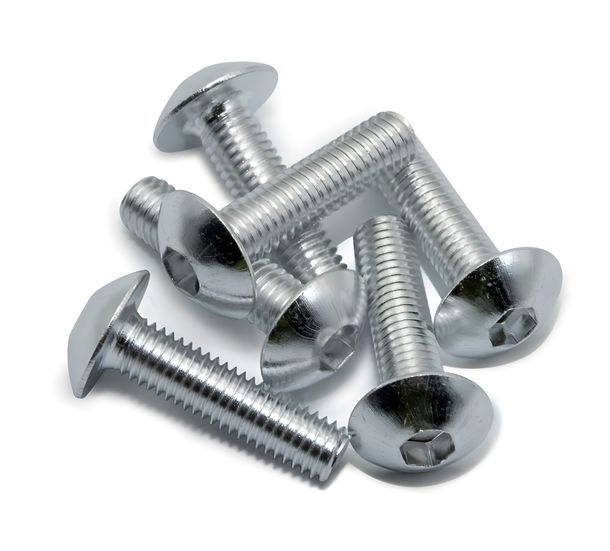Sechskantschrauben V Parts TA520PL, 6-kant Schrauben Set, silber, 6 Stück
