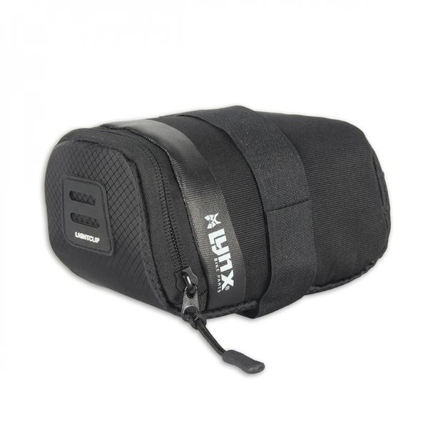 Satteltasche Lynx wasserdicht schwarz, 14x9x7cm, M