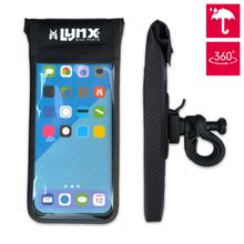 Handyhalterung Lynx Fahrrad Handy Halterung, wasserdicht für Smartphones, 17x8x1cm