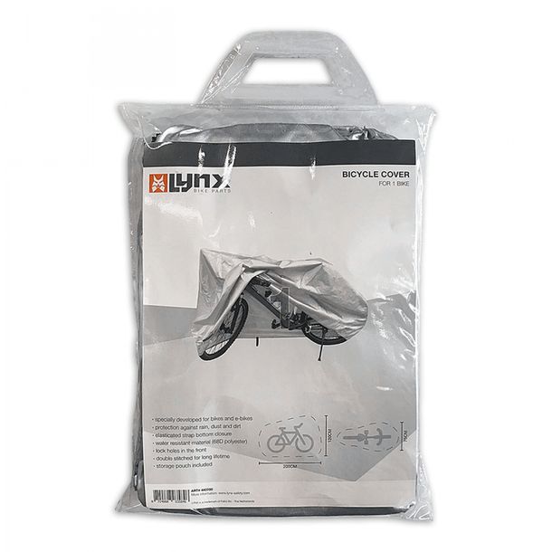 Housse de protection pour vélo Lynx, garage à vélos, housse de pluie, 200 cm x 75 cm x 120 cm