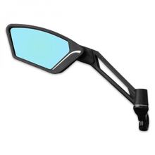 Specchio Lynx per bici elettrica Luxe con vetro antiriflesso argento