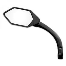 Specchio per bicicletta E-bike Specchio Lynx con vetro antiriflesso argento