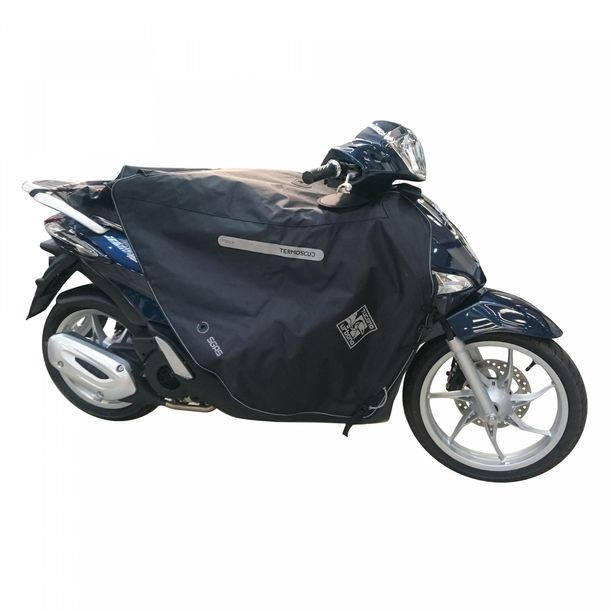 Beinschutz Tucano Urbano TERMOSCUD® schwarz für Piaggio Liberty 50 / 125 / 150 / 200, ABS Bj. > 2016