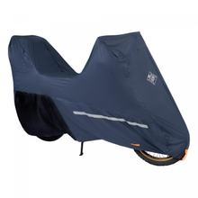 Schutzplane Tucano Urbano Motorrad Garage PRO dunkelblau für Enduro
