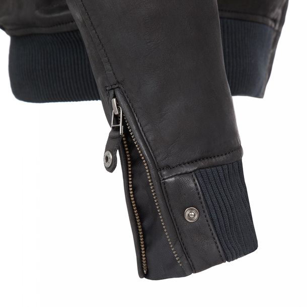 Blouson de moto en cuir Tucano Urbano BRED
