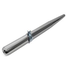 Escape de sintonización/escape FEZ 86 cm, diámetro 70 mm/diámetro 32 mm, cromado para enduro, S50, S51, S70