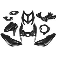 Verkleidungskit 9-teilig MXT Verkleidung, schwarz metallic für MBK Nitro / Yamaha Aerox ab Bj. 2013