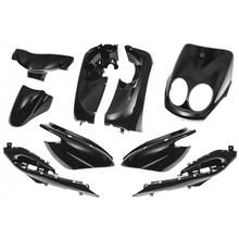 Verkleidungskit 9-teilig MXT Verkleidung, schwarz metallic für MBK Ovetto / Yamaha Neos ab Bj. 2007 / bis ca. 2011