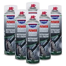 6 Dosen Power Bremsenreiniger Spray 315541 Presto, 500ml