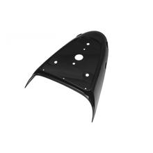 Capa de Passageiro MXT Carenagem Passageiro, preto metálico para Aprilia SR 50ccm Ano 1997-2004
