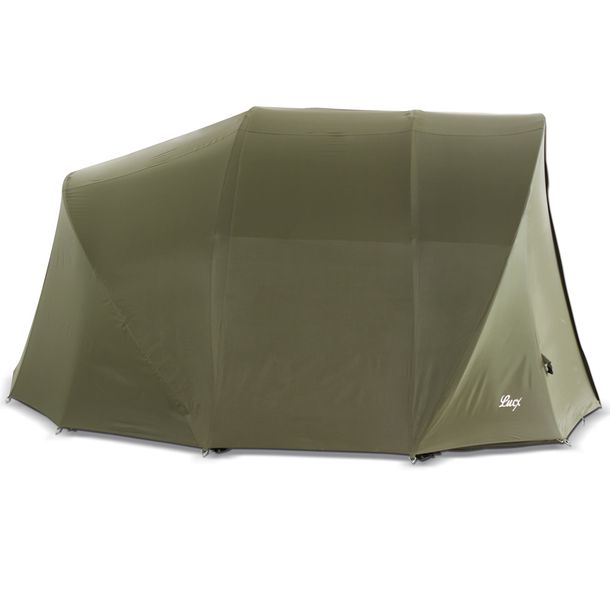 Lucx® Karpfenzelt Bivvy 2 3 4 Mann Angelzelt Leopard XL Carp Dome + Überwurf – Bild 13