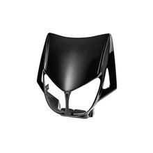 Mascherina faro MXT, carena fanale, nera per Derbi Senda 1
